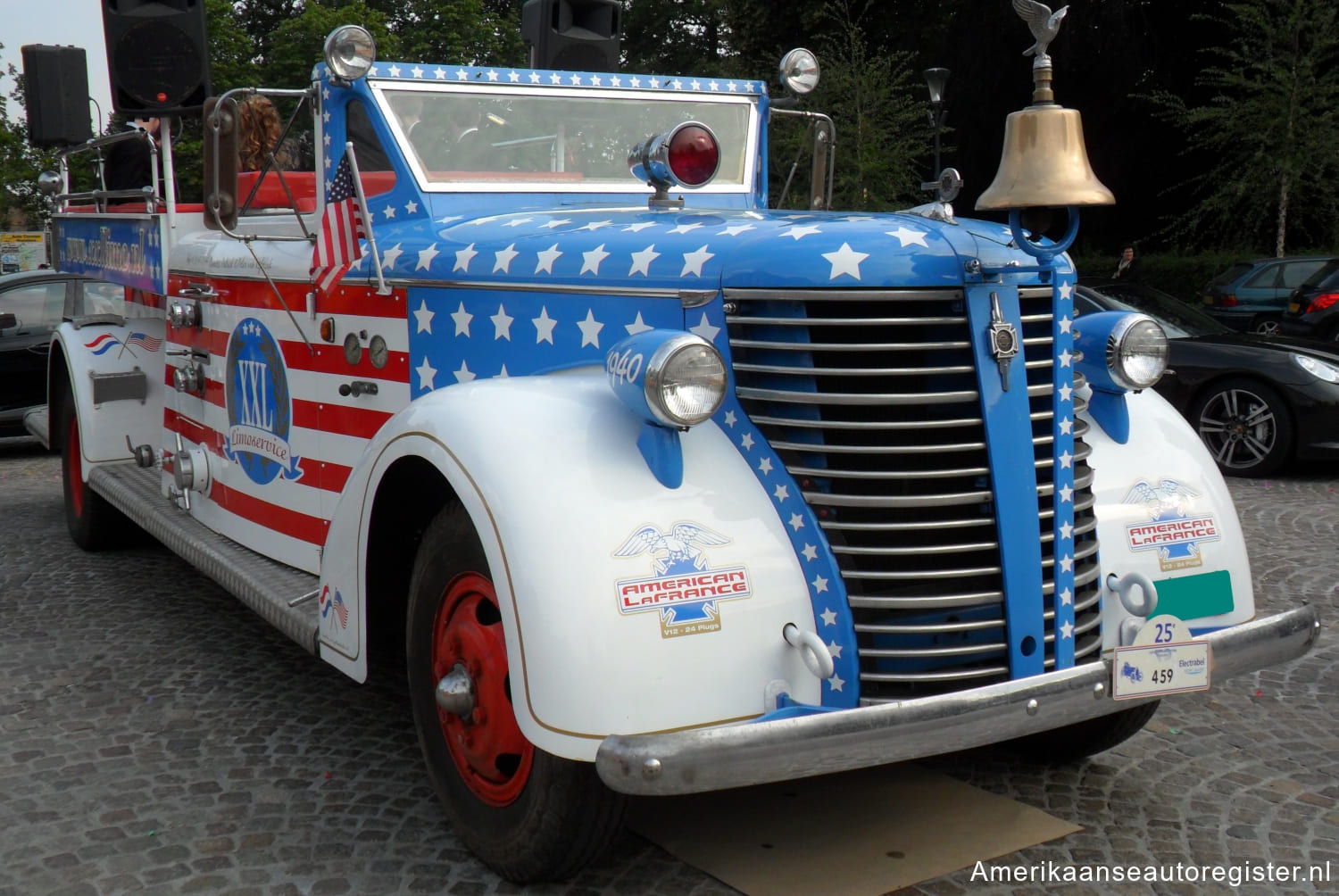 Vrachtwagens American LaFrance uit 1938